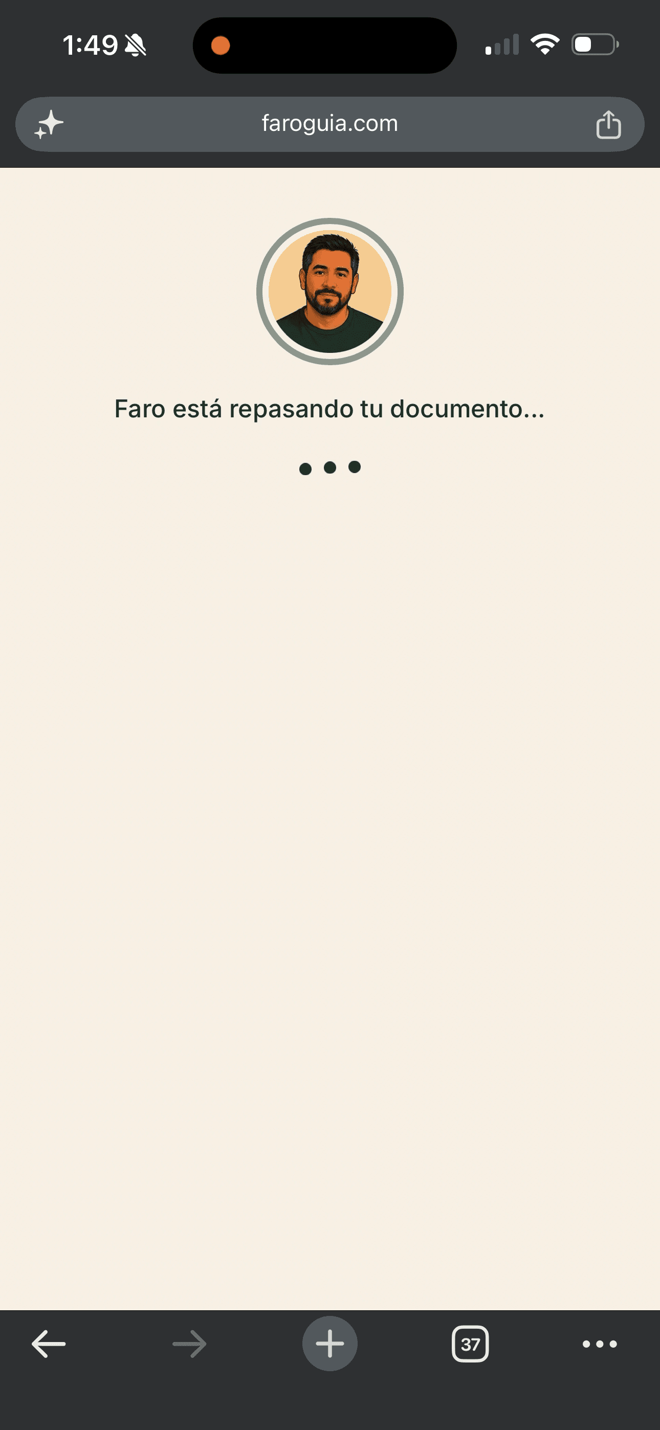 Faro lo procesa